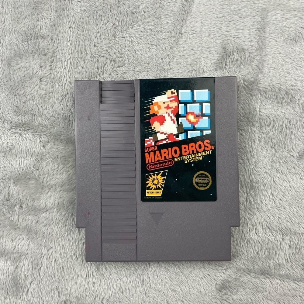 Super Mario Bros Nintendo NES Authentic Original Tested Retro Vintage Game CIB - Picture 4 of 12